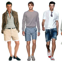 Таблица размеров одежды для мужчин: шорты