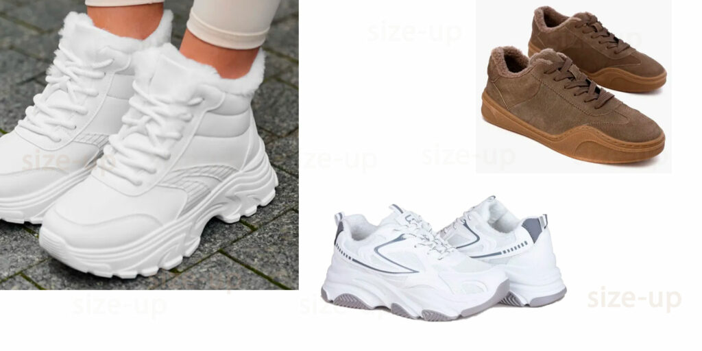 Тёплые кроссовки с Озона