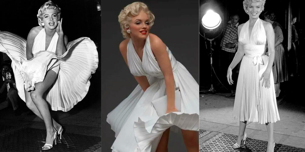 Белое платье Мерлин Монро