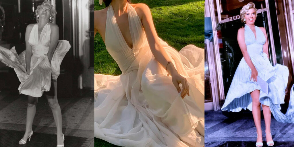 Платье Мерлин Монро