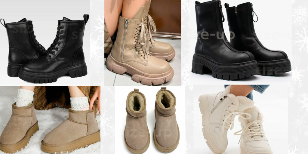 Женская зимняя обувь с Озона