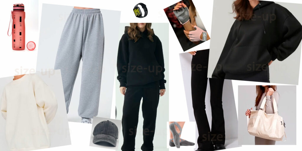 Тёплые спортивные костюмы с Озон и аксессуары для спорта