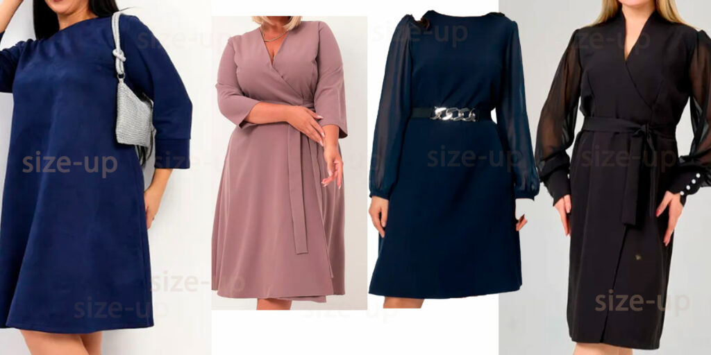 Платья с Озона больших размеров