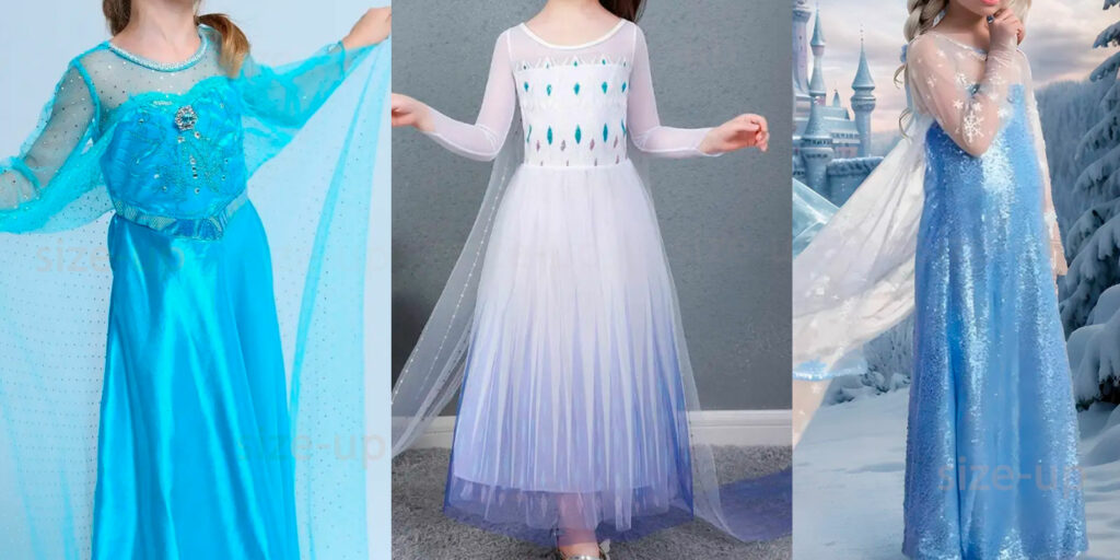 Платья Эльзы для девочек