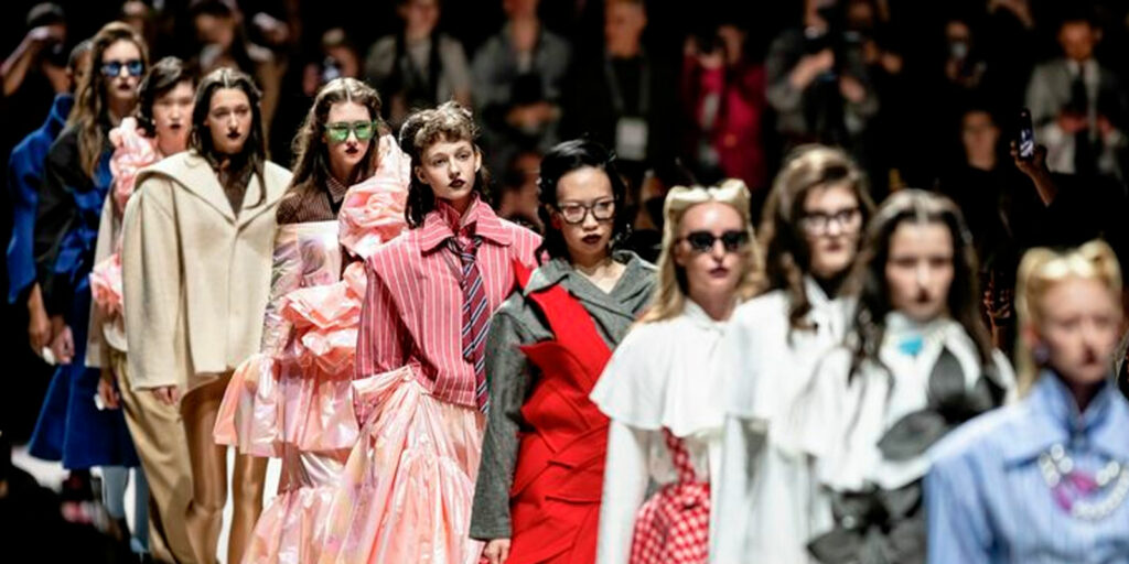 Показ на Московской неделе моды